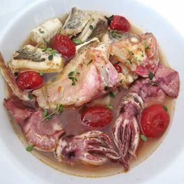 #Ricette Prodotti tipici di Gaeta: Zuppa di Pesce al Guazzetto