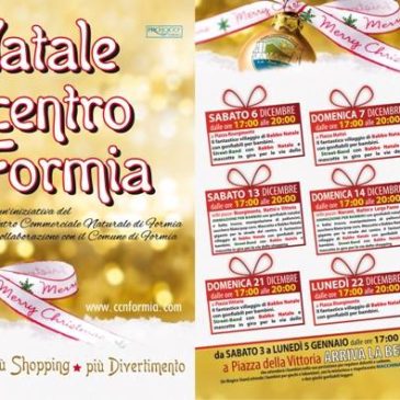 Natale a Centro di Formia: ecco il programma con gli Eventi