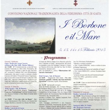 Gaeta: convegno “I Borbone e il Mare”