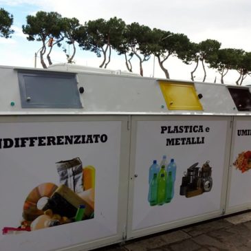 Gaeta: Posizionate le prime isole ecologiche mobili
