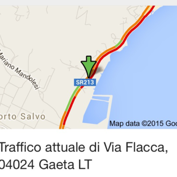 Traffico Formia-Gaeta in tempo reale