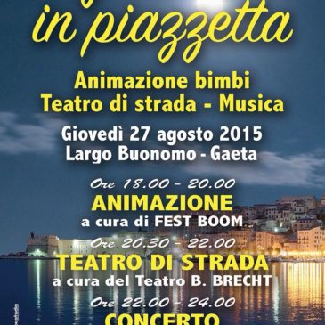 #Eventi Gaeta: festa in Piazza a Via Buonomo – Beluga Trio Project