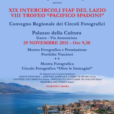 Gaeta: Convegno regionale dei circoli fotografici 
