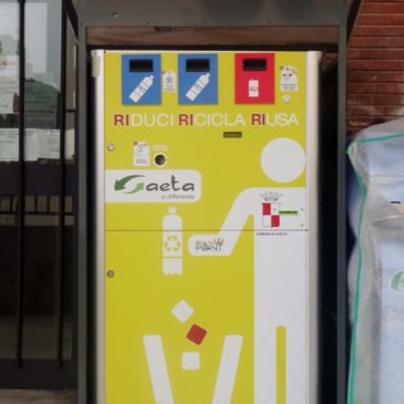 Gaeta: Ecco gli eco-compattatori con bonus economico per chi li utilizza