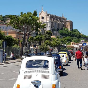 VIDEO Una carovana di 500 a Gaeta Medievale / ecco il video del giro d’onore a bordo delle Fiat