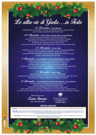 Gaeta: “Le altre vie di Gaeta..in festa” / intrattenimento per grandi e piccini. Ecco il programma