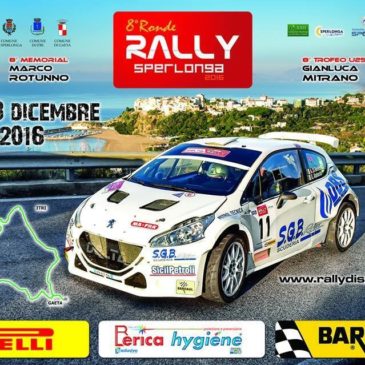 Rally di Sperlonga 2016: domani previsto il riordino delle auto a Gaeta