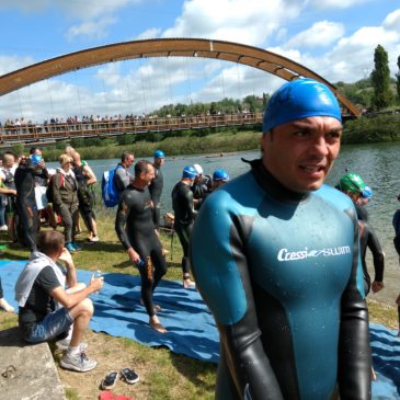 Il campione Pontino di Triathlon Erasmo Marciano, sbarca al Mugello