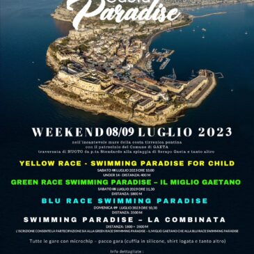 Swimming Paradise 2023 – Parte la quinta edizione a Gaeta